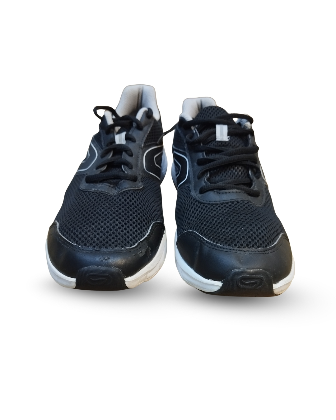 Decathlon run cushion men's black grey - Image 2