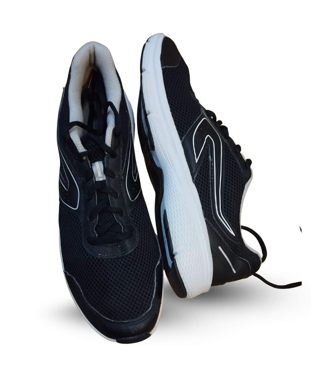 Decathlon run cushion men's black grey - Image 4