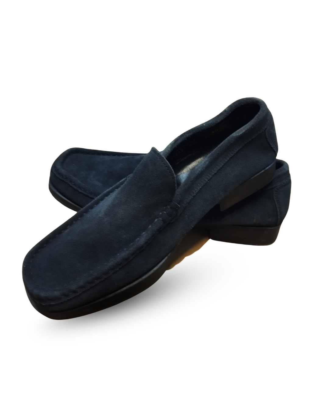 Next Black Suede Moccassins