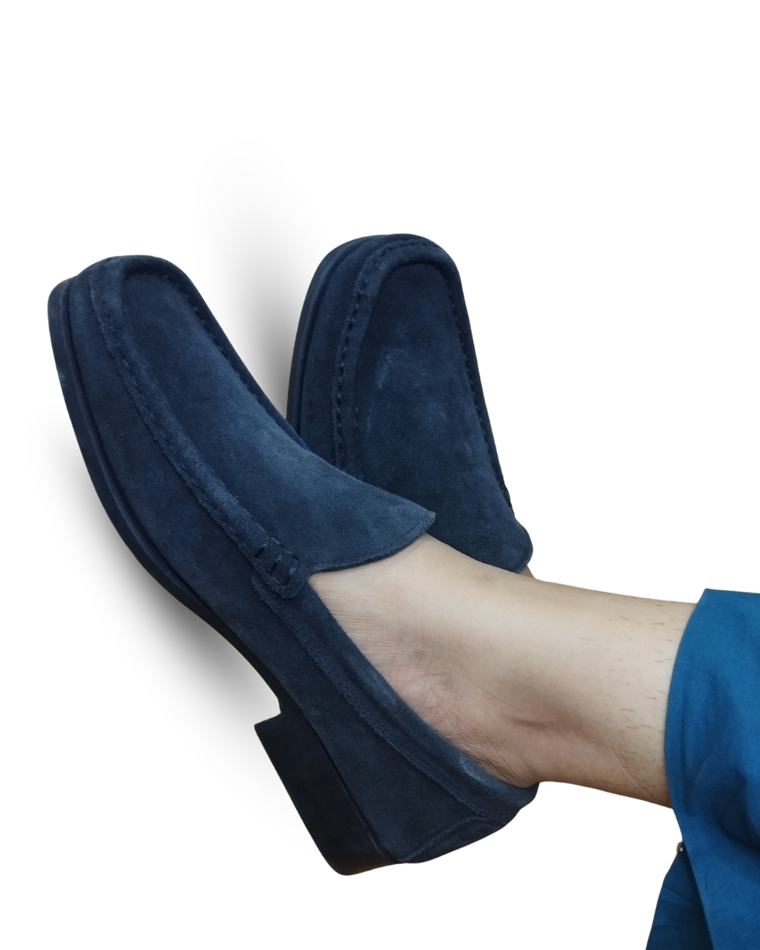 Next Black Suede Moccassins - Image 3