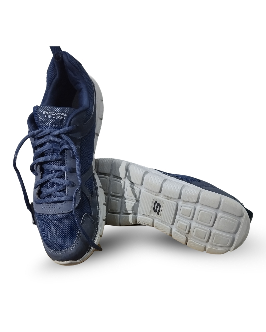 Skechers Memory Foam Trainers Runing Shoes - Image 4